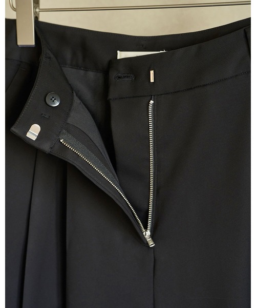 anuke（アンヌーク） パンツ Twill Satin Pants レディース : ZOZOTOWN