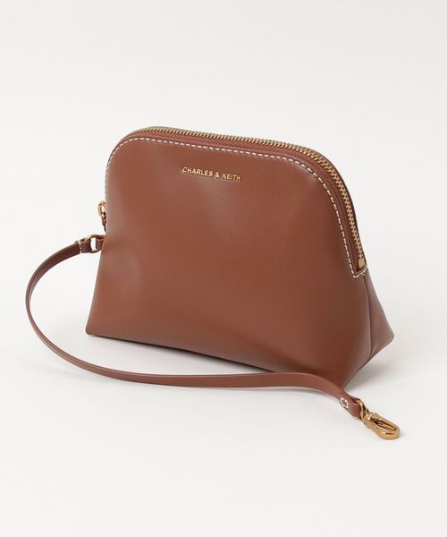「CHARLES \u0026 KEITH」 トートバッグ X-LARGE チョコ レディースの画像