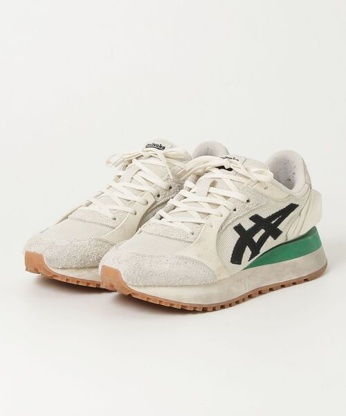 「Onitsuka Tiger」 ローカットスニーカー 24 クリーム レディース