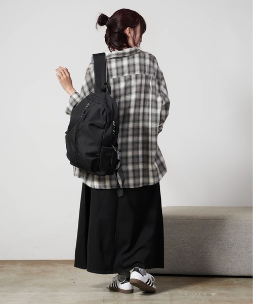 「Gramicci」 フレアスカート L ブラック レディースの画像