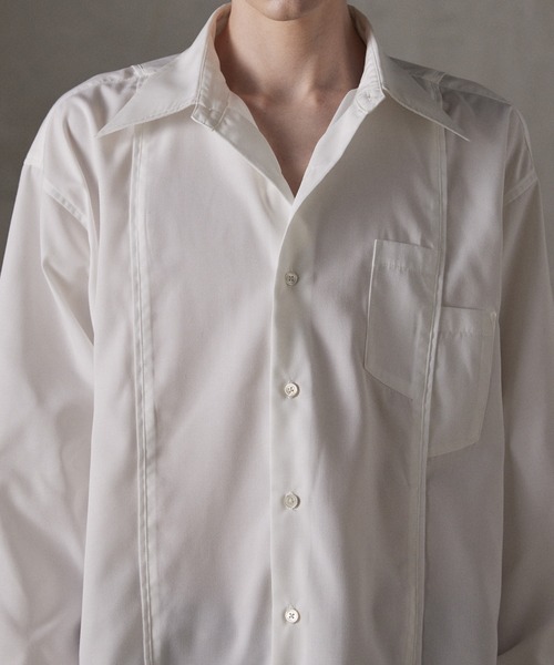 「GRANCY」 長袖シャツ L ブラック メンズの画像