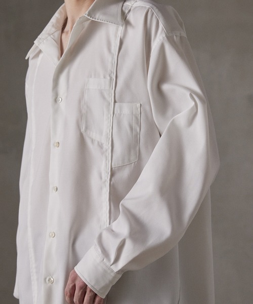 「GRANCY」 長袖シャツ L ブラック メンズの画像