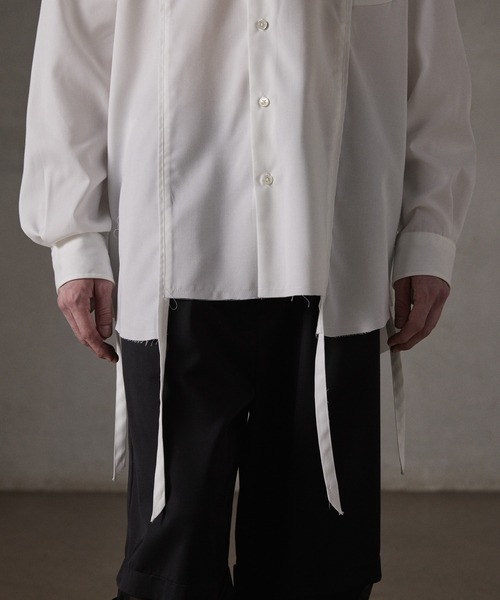 「GRANCY」 長袖シャツ L ブラック メンズの画像