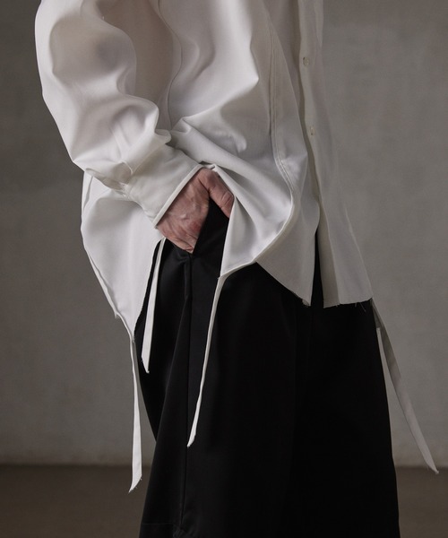 「GRANCY」 長袖シャツ L ブラック メンズの画像