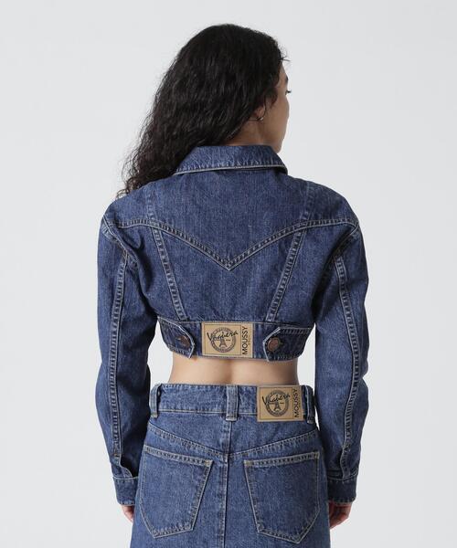 デニムジャケット gジャン VAQUERA×MOUSSY/ヴァケラ×マウジー/VQ DENIM JACKET レディースの画像
