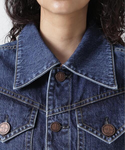 デニムジャケット gジャン VAQUERA×MOUSSY/ヴァケラ×マウジー/VQ DENIM JACKET レディースの画像