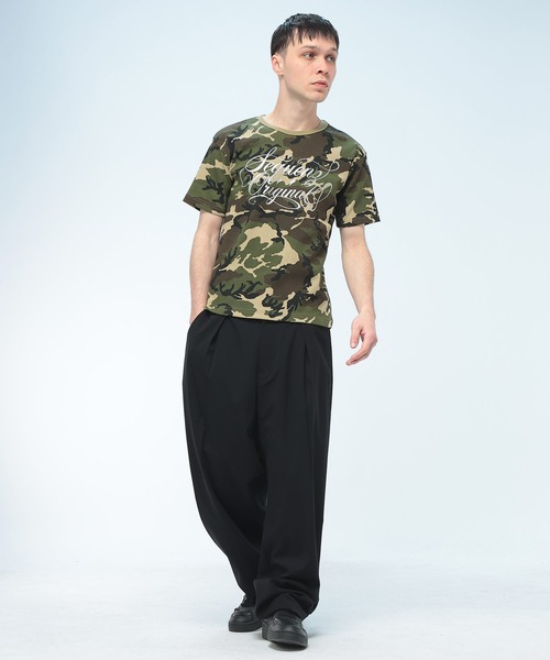 SEQUENZE tシャツ SEQUENZ (シークエンズ) カモフラージュ Tシャツ