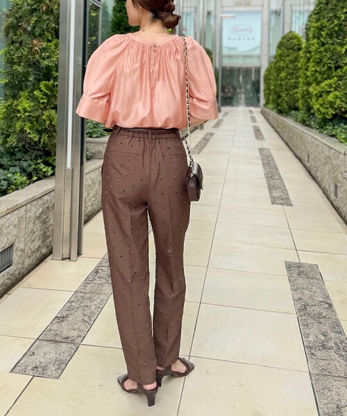 NOLLEY'S（ノーリーズ） ブラウス シャツ ウォッシャブルボリューム
