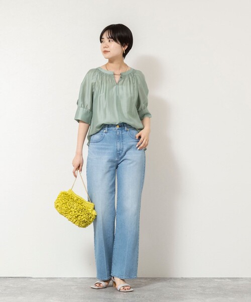 NOLLEY'S（ノーリーズ） ブラウス シャツ ウォッシャブルボリューム
