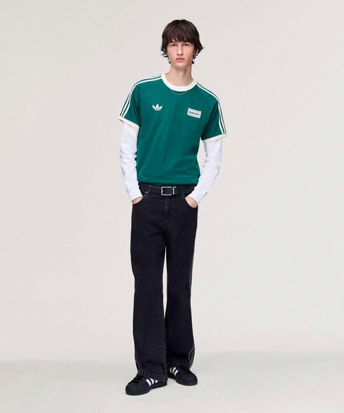 adidas（アディダス） tシャツ adidas Originals × Oasis ツアースリー