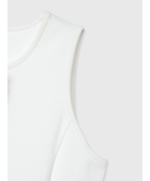 EIMY ISTOIRE（エイミーイストワール） tシャツ 2WAY RIBBON SLIT TANK