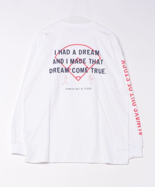「L.H.P」 長袖Tシャツ M ホワイト メンズ_画像2