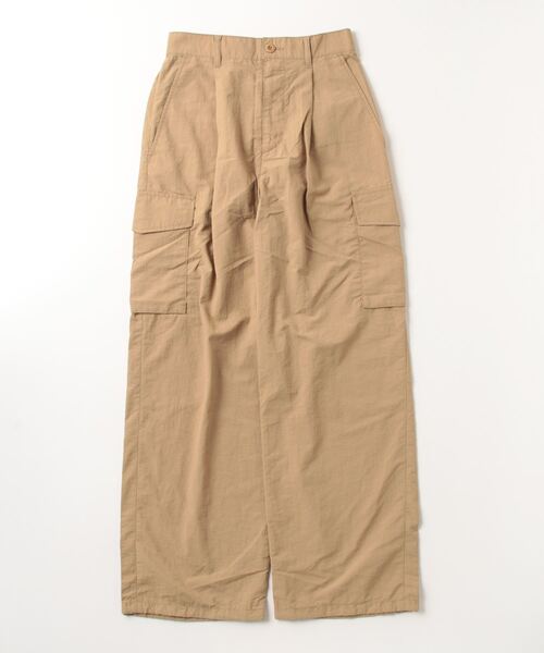 「SHIPS any」 カーゴパンツ 36 キャメル レディース_画像2