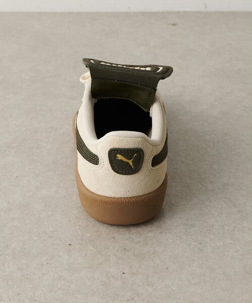 「PUMA」 ローカットスニーカー 24糎 象牙色 レディース