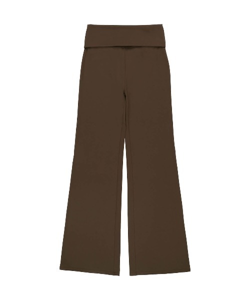 ALEXIA STAM（アリシアスタン） パンツ Turn-up Waist Flared Pants