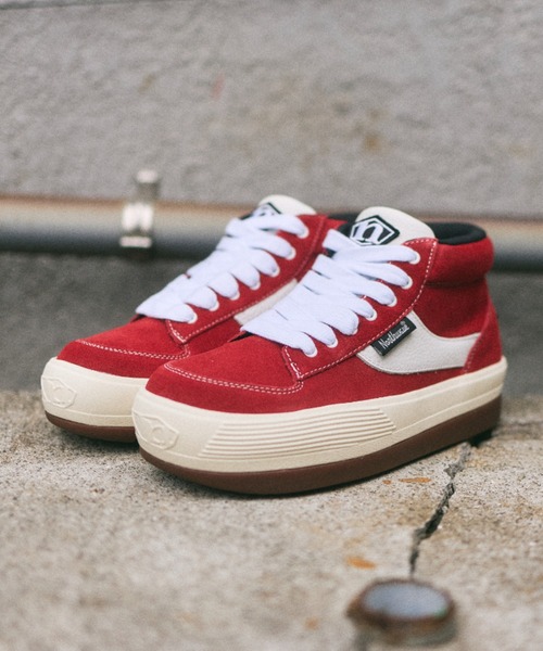 「NORTHWAVE」 ローカットスニーカー 41 レッド メンズ_画像9