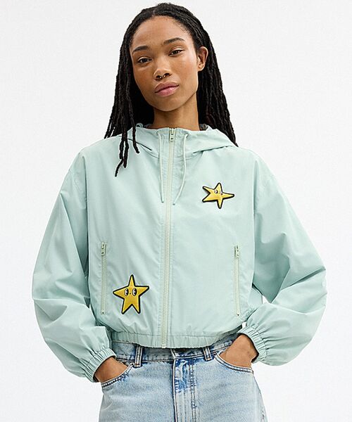 COACH（コーチ） コート アウター | BRAIN DEAD」スター クロップド 