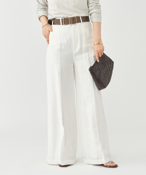 「Plage」 パンツ 38 ピンク レディース_画像2