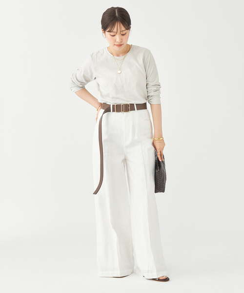 「Plage」 パンツ 38 ピンク レディース_画像5