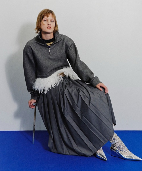スカート maison special skirt MAISON SPECIAL（メゾンスペシャル） スカート Waist Drawstring