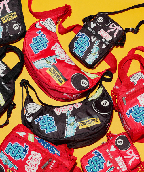 レスポ　スマホショルダー LeSportsac（レスポートサック） ショルダーストラップ スマホ