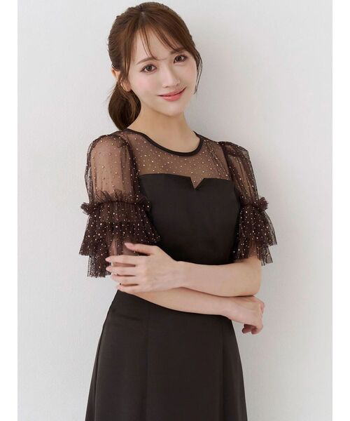 アトリエ マダム・ジョウフク　半袖ワンピース　オーダーメイド　105 MERCURYDUO（マーキュリーデュオ） ワンピース 半袖 ホットフィックス