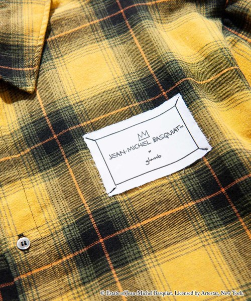 シャツ Basquiat check SH メンズ レディース_6