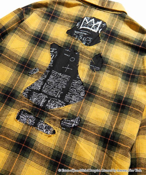 シャツ Basquiat check SH メンズ レディース_8