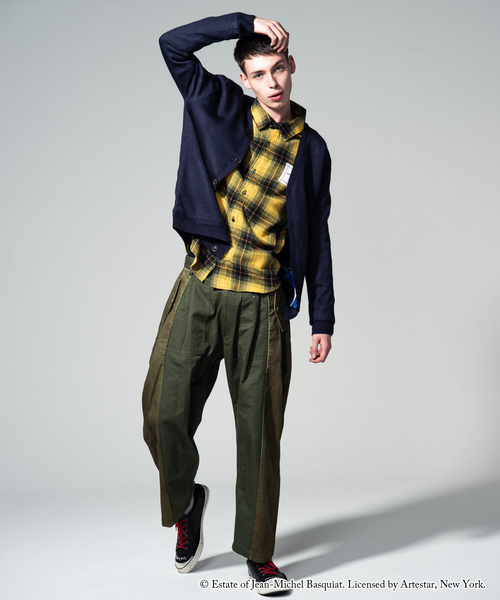 シャツ Basquiat check SH メンズ レディース_10
