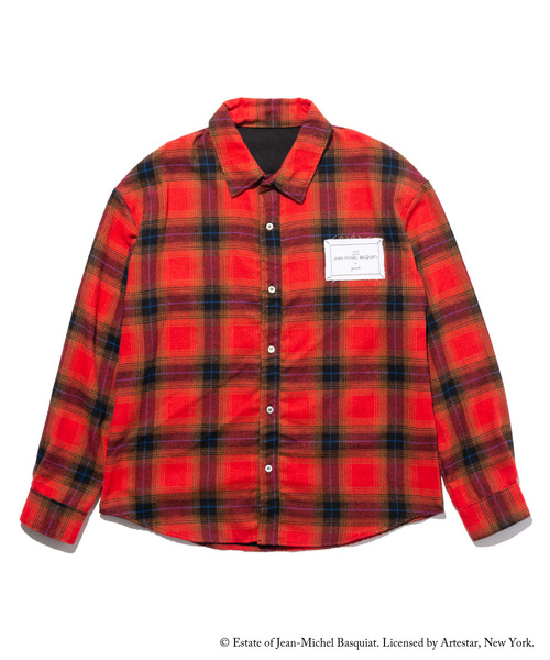 シャツ Basquiat check SH メンズ レディース_4