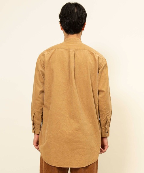 ブラウス シャツ 「Attick by Johnbull」ロングシャツ レディース メンズ Attick by johnbull ブラウス シャツ 「Attick Johnbull」ロング