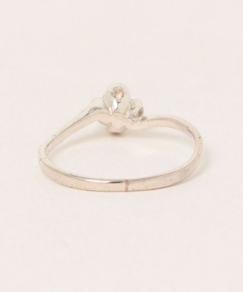 con affetto 指輪 リング シルバー925キュービックジルコニアフラワー