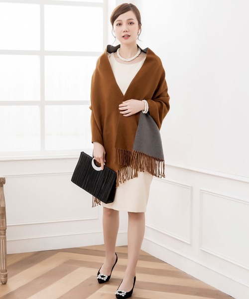 DRESS STAR（ドレススター） ストール マフラー ストール リバーシブル