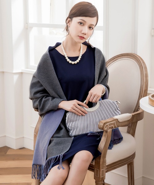 DRESS STAR（ドレススター） ストール マフラー ストール リバーシブル