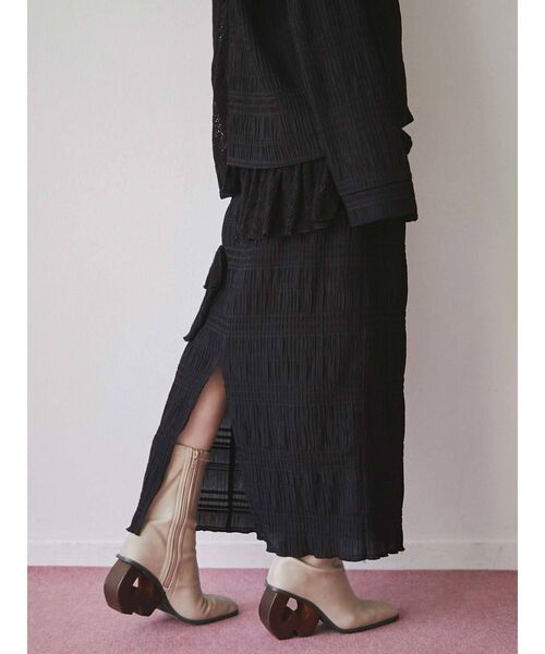 【新品】merry jenny heart wood heel boots merry jenny（メリージェニー）の「heart wood heel boots