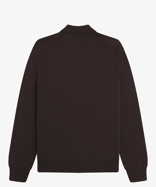 FredPerry フレッドペリー ニット生地 長袖ポロシャツ FRED PERRY（フレッドペリー） ポロシャツ Classic Knitted Long