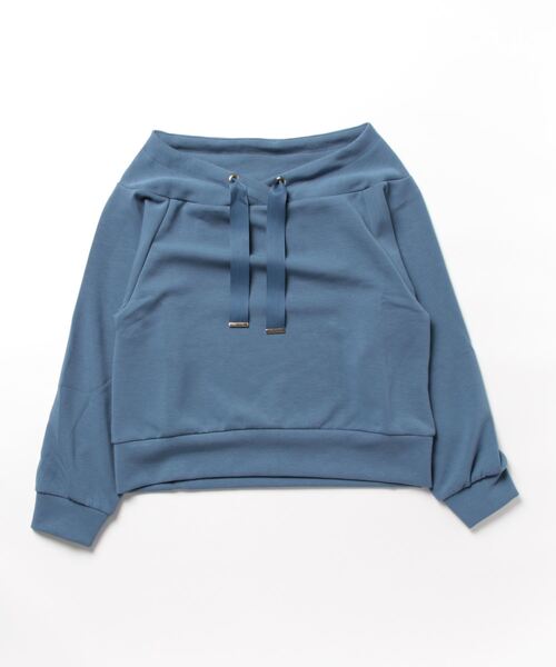 tシャツ フード風９分袖カットソープルオーバー レディース フード風9分袖カットソープルオーバー - 12Twelve Agenda