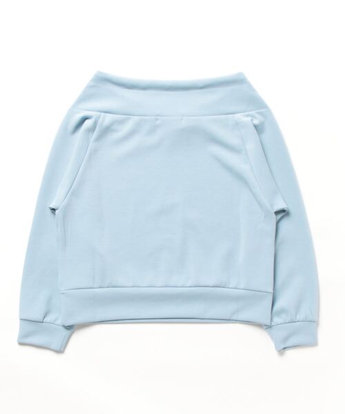 12Twelve Agenda tシャツ フード風9分袖カットソープルオーバー