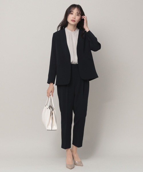 Elura エルーラ　ラクに着るセレモニーワンピース+ジャケット　セット売り Elura（エルーラ） アウター 品良く着るセレモニージャケット