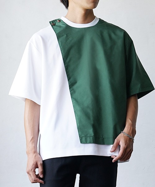 しめ　Tシャツ MinoriTY（マイノリティ） tシャツ 「アシメが作るモードな雰囲気