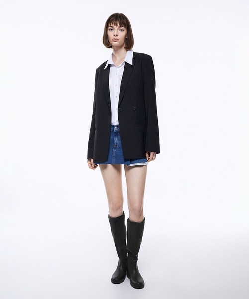 CHARLES ＆ KEITH（チャールズ&キース） ブーツ ルーシュド ロング