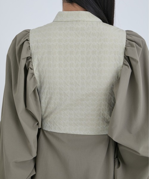 STUDIOUS ワンピース 「STUDIOUS/ステュディオス」ボリュームスリーブ  