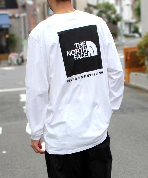 THE NORTH FACE tシャツ 「THE FACE」ノースフェイス Men's L/S