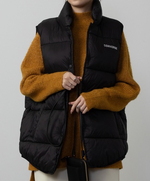 CONVERSE（コンバース） ダウンベスト ベスト ナイロン 防風 中綿