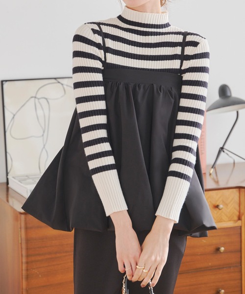 ShareSpirit ビスチェでもスカートにもOK❣️ KOBE LETTUCE（神戸レタス） スカート ビスチェにもなる2wayバルーン