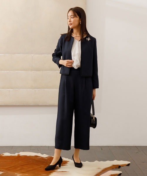 極美品♡美人系♡23区 ツイードジャケット セットアップ4L 卒業式 セレモニー 23区】好印象を叶えるセレモニースタイル | ONWARD CROSSET