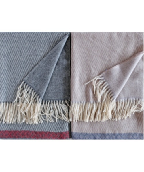 ヘリンボーン　カシミヤ／モダールストール ストール レディース マフラー ヘリンボーン柄 無地 送料無料・再入荷