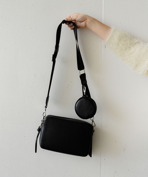 styiro ショルダーバッグ バッグ 本革スクエアショルダーバッグ