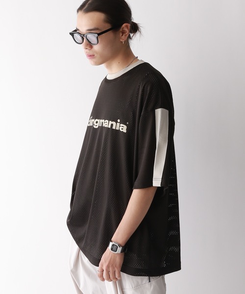 Ridingmania Tシャツ ホワイト 定価28600円 White Mountaineering 23SS OVERSIZED T-SHIRT WITH