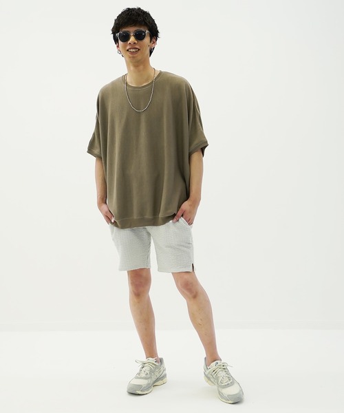 パンツ スパンシアサッカーショートパンツ メンズ レディース | ACQUIESCE | 13